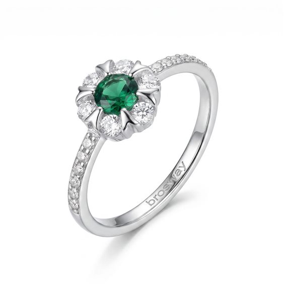 Anello Brosway Donna FANCY LIFE GREEN in Argento Cubic Zirconia FLG129 - FLG129
